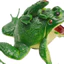 < Pluscloth > Máy trợ giảng Bullfrog Họa tiết trong suốt thu nhỏ