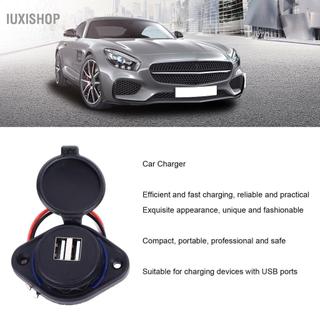 Iuxishop Semme Hiệu quả Xe USB di động Sạc nhanh cho các thiết bị Những chuyến đi lý tưởng