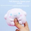 SQ11 Sanrio Kuromi Hello Kitty Squishy Đồ Chơi Giảm Căng Thẳng Chống Lo Âu Giải Nén Bóp Bóng Trang Trí