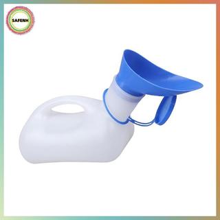 SAFENH 1200ml Nữ Nam Nhựa Di Động Di Động Bồn Tiểu Vệ Sinh Cho Cắm Trại Đi Bộ Đường Dài Du Lịch Ngoài Trời VN