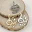 PYCOU Music Note Trâm cài, Trâm cài kẹp bằng thép không gỉ nhẹ, người yêu âm nhạc Thiết kế rỗng Bề mặt mịn màng Ve áo Pin Phụ kiện quần áo