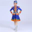 ✿ Trẻ em Mông Cổ Savanna Trang Phục Truyền Thống Lễ Hội Bé Gái Đầm Khiêu Vũ Dân Tộc Sự Kiện Liên Hợp Quốc