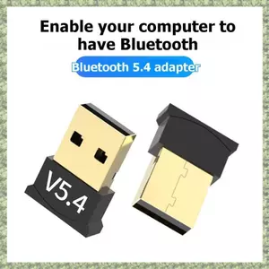 USB Bluetooth 5.4 Adapter Âm Thanh Dongle Adapter Mini USB Bộ Thu Không Dây Cho Win10 / 11 Driver Free