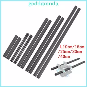 GODD 10 15 25 30 40cm Sợi Carbon Ống Cho 15mm Thanh Đường Sắt Hệ Thống Giàn Khoan Theo Tập Trung Máy Ảnh DSLR Lồng Phụ Kiện Lightw