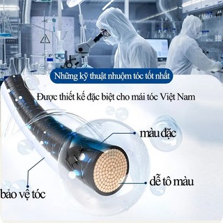 Dầu gôị nhuộm tóc 300ml thực vật tự nhiên không làm hỏng tóc.  nhuộm tóc thảo dược giảm tóc bạc và giúp tóc chắc khỏe