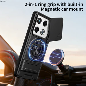 Vỏ Cho Infinix GT 20 Pro Ốp Lưng Infinix GT20 Pro Vỏ Điện Thoại Magsafe Từ Gấp Giá Đỡ Giáp Quân Sự Vỏ Bảo Vệ Camera