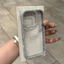 Ốp điện thoại di động, Ins kim cương hai mặt, Độ mờ cao, Thích hợp cho iPhone 16 Plus, 15, 14, 13, 12, 11, Pro Max, Chống sốc