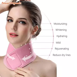 FAVORITEGOODS Cổ, Bọc cổ bằng Gel silicon có thể tái sử dụng, Miếng dán chống lão hóa hiệu quả Hydrating Firming Thắt lưng dưỡng ẩm cho nữ