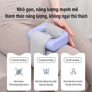 Máy mát xa rung Giảm béo cơ thể Mô sâu Thư giãn cơ bắp Phục hồi dây đeo có thể sạc lại di động