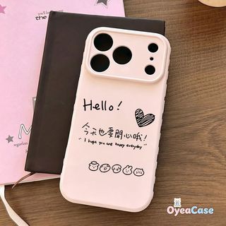 "Today Be Happy" 3D Love Hearts Border Case For Honor X9D X9C Smart X9B Win RT Magic 8 7 Pro 6 Lite Phim Hoạt Hình Dòng Động Vật Màu Kẹo Bìa Mềm