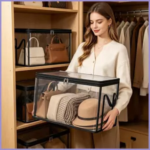 Hộp Bảo Quản Sách Chống Thấm Nước Dung Tích Lớn Di Chuyển Túi Đựng Sách Hộp Tổ Chức Thùng Cho Đồ Chơi Snack mueadsyvn