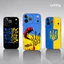 TP-2 Ukraine Cờ Thẩm Mỹ Ốp Lưng Điện Thoại IPhone 17 16 15 14 13 12 11 Pro Max Plus Mini Đen Mờ Vỏ Mềm Funda