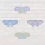YHMSP3949 Nhiều Màu Sắc Organza Tự Dính Vải Miếng Dán Gạc Váy Quần Áo Lưới Muỗi Đa Năng Bướm Phong Cách Ren