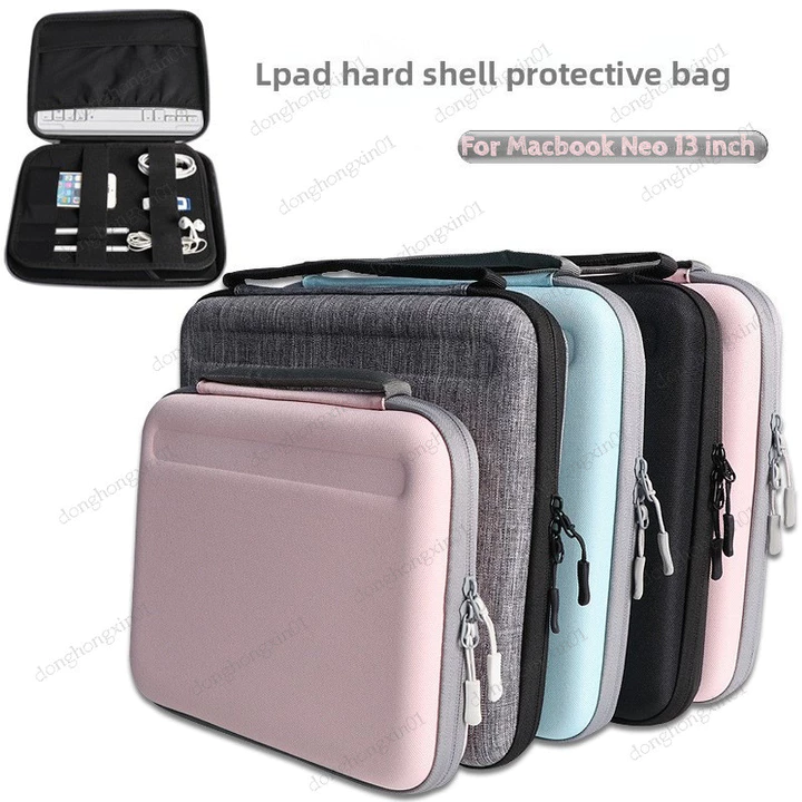 Dành Cho Macbook Neo 13 Inch A3404 A18 Pro 2026 Túi Đựng EVA Cho MacBook Air / Pro 13-13.6 Inch Notebook MacBook Pro 14 Inch Air M1 M2 Tay 13 / 13.3Inch Túi Laptop