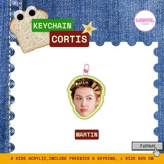 KEYCHAIN KEPALA CORTIS keonho juhoon seonghyeon james martin  móc khoá cortis