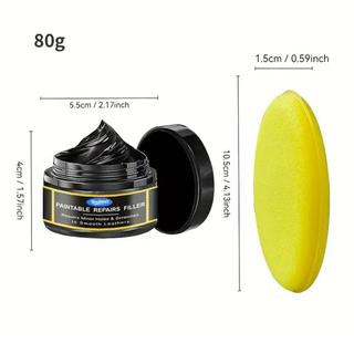 Dụng cụ tẩy vết xước cho xe cộ 80g Dụng cụ phục hồi nội thất ô tô Loại bỏ vết xước để bảo trì chi tiết Phục hồi haoyisvn