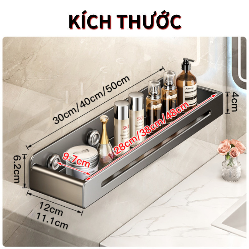 Kệ phòng tắm,thiết kế sức chứa cực lớn,Thép cacbon,kệ đựng đồ đa năng,giá treo tường,chắc chắn, chống gỉ