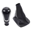 Thích ứng chặt chẽ với Changan CS35 Gear Shift Lever Vỏ chống bụi Tay cầm bánh răng Tay cầm đầu bóng Treo Gear Shift Bao da thật Vỏ bảo vệ với VXOB