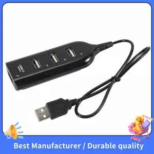 USB Hub 2.0 Đa USB Tốc Độ Cao Hub Splitter 4 Cổng USB Hub Adapter Cho Laptop Thu Phụ Kiện Máy Tính