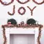 HFTOY 2M Ruy băng thiếc Giáng sinh Trang trí tiệc trong nhà Cây thông Noel DIY Trang trí quán Bar tại nhà Ruy băng ông già Noel Trang trí vòng hoa Đồ trang trí ~