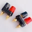 Btsg 5 Cái Chuối Phích Cắm Cặp Đôi Khuếch Đại Thiết Bị Đầu Cuối Khối Ràng Buộc Bài Chuối Loa Cắm Khối Thiết Bị Đầu Cuối Đen Đỏ Kết Nối