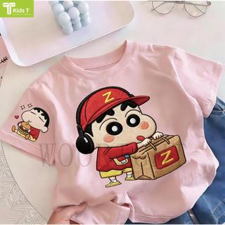 COD✅ (Hồ Chí Minh)Kids T Mall Áo phông tay ngắn In hình hoạt hình Áo Kiểu rộng và ấn tượng Trẻ em thời trang #VN1223
