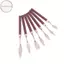 Hodou 7 Chiếc Thép Không Gỉ Tranh Sơn Dầu Dao Nghệ Sĩ Thủ Công Thìa Bảng Trộn Cạp Nghệ Thuật Dụng Cụ VN