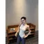 Áo Vest cổ không tay gợi cảm kiểu Pháp viền ren không đều Áo thun quây eo hẹp