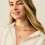 FANCIME "Soluna Nexus" Thạch Anh Tím Tháng Hai Vòng Cổ Bạc Sterling