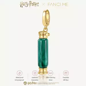FANCIME × Harry Potter Deluminator Bạc Charm Thiết kế phát sáng trong bóng tối