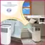 Con dấu cửa sổ cho điều hòa di động Bộ niêm phong lỗ thông hơi cửa sổ chống chịu thời tiết cách nhiệt cho AC shopidaevn