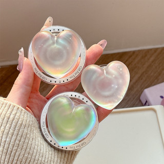 3d Laser Tình Yêu Tròn Từ Tính Giá Đỡ Điện Thoại Cho IPhone 17 16 15 14 13 12 Pro Max 14 Plus Có Thể Gập Lại Vòng Tay Co Giãn Để Bàn Đứng P3