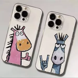 Sơn ins graffiti Pony Couple Space Case cho iPhone1516plus SoftShell 17Air
