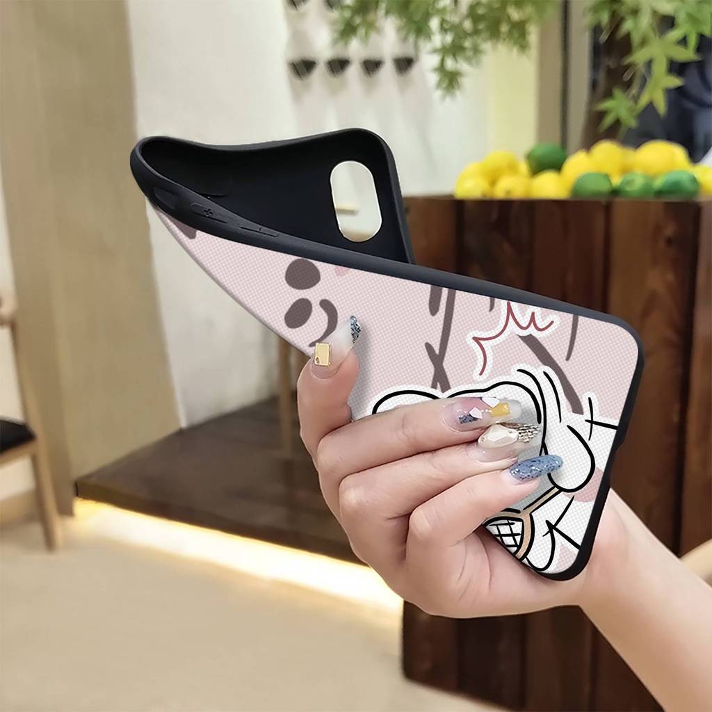 Thiết Kế Thời Trang Hoạt Hình Ốp lưng ZTE Blade A73 4G / V50 Smart / V50 Design 4G / Axon50Lite Ốp Lưng Chống Bụi Cặp Đôi Graffiti Dễ Thương Chống Bụi Bẩn Chống Va Đập Túi Điện Thoại Bền