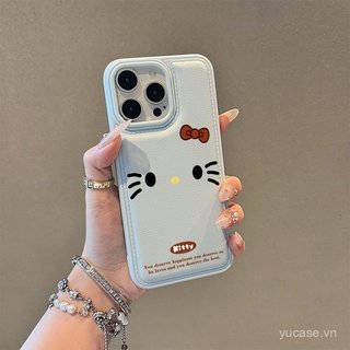 Ốp Điện Thoại Da Chữ Cái Tiếng Anh Mèo Biểu Hiện Thích Hợp Cho iPhone 11 12 13 promax 14 15 16 17 pro max 16promax 15promax 14promax 15plus Ốp Chống Sốc