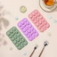 Khuôn Nướng Bánh Quy YICA, Khuôn Socola Chống Dính Silicon, Hình Nơ 18 Sâu Răng Trang Trí Bánh Khuôn Làm Bánh Ngọt