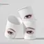 BeautifulHomeA 20 / 50 Cái Làm Đẹp Lông Mi Thực Hành Cốc Giấy Nối Mi Thực Hành Mới Bắt Đầu Lông Mi Đào Tạo Dùng Một Lần Cốc Giấy Đa Năng VN