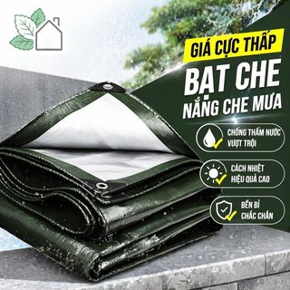 Tấm bạt chống nước PE cách nhiệt che mưa nắng cho ban công sân vườn ngoài trời