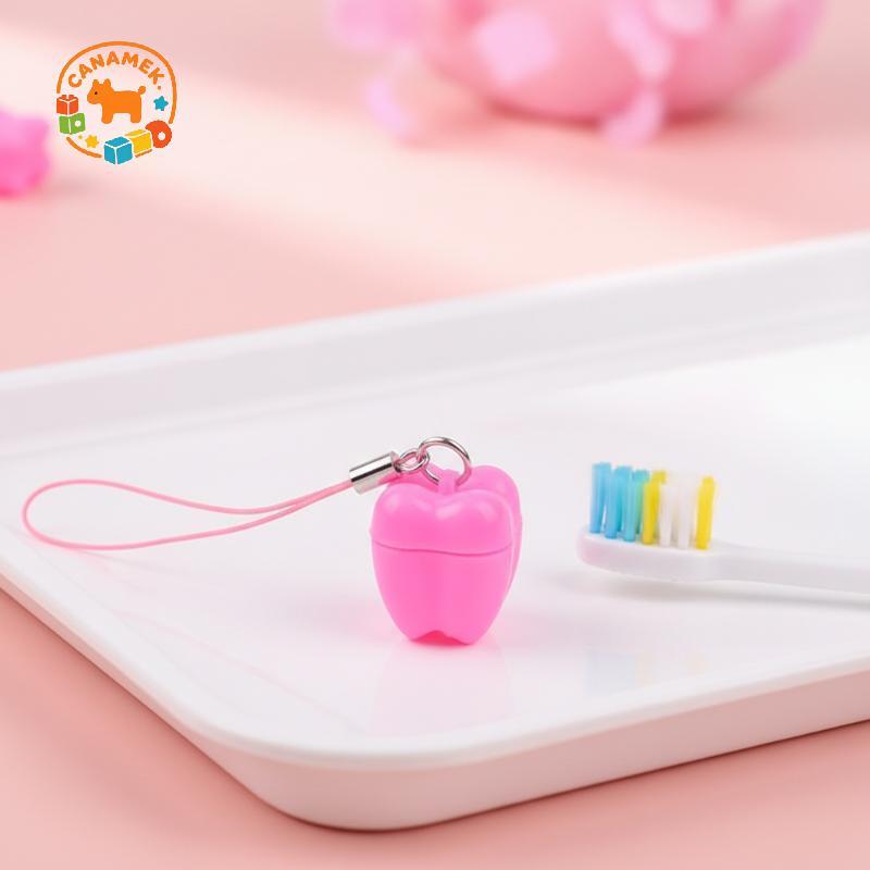 CANAMEK 50 Hộp đựng răng sữa cho bé, hộp bảo quản lưu niệm, lý tưởng cho trẻ em, tiết kiệm răng sữa