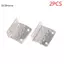GCDHome 2 Chiếc Bản Lề Tủ 41 Mm Cửa Hành Lý Đồ Nội Thất Trang Sức Hộp Gỗ 4 Lỗ Ba Lạnh Bản Lề Trang Trí Nội Thất HOT