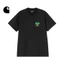 Áo thun có sẵn phong cách rộng thùng thình Pinball họa tiết máy in ở mặt sau 100% Cotton Unisex Nam Nữ Áo thun cổ tròn tay ngắn