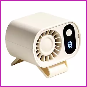 Quạt Eo 5 Tốc Độ Tay Sạc Máy Thổi 15000RPM Luồng Không Khí Mạnh Chạy Bằng Pin Kẹp Trên Quạt Cho Cắm Trại lyuvn