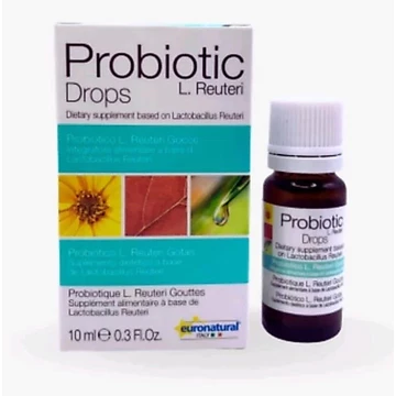 Probiotic L.Reureti Drops(10ml)-Men vi sinh Hỗ trợ bổ sung lợi khuẩn,cải thiện hệ vi sinh đg ruột