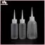THÊM 5 Chiếc 40 / 100ml Nhựa Trong Suốt Đầu Applicator Chai Bóp Thích Hợp Cho Thủ Công Keo Nghệ Thuật Đa Năng Có Thể Đổ Lại Rỗng BSS