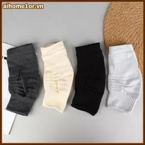 AIHOM 1 Cặp Miếng Lót Đầu Gối Cotton Nam Nữ Điều Hòa Không Khí Phòng Thể Thao Miếng Lót Đầu Gối Nén Nẹp Đàn Hồi Hỗ Trợ Miếng Lót,