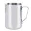 Cốc tạo bọt sữa WANYEDI, Bình tạo bọt sữa bạc 1000 ml / 34oz, Bình cà phê 304 Tay cầm tiện dụng Bình cà phê Latte Art