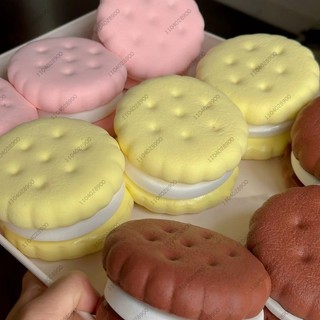 Bánh Khổng Lồ Cookie Squishy Đồ Chơi Giả Bóp Đồ Chơi Squishy Giảm Căng Thẳng Fidget Đồ Chơi Tăng Chậm Để Bàn Phụ Kiện Cho Người Lớn Quà Tặng