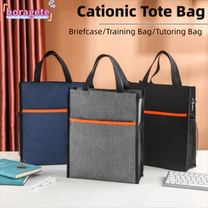 Túi Tote văn phòng BORAGETE, Túi xách sinh viên rộng rãi Cation, Túi đựng tài liệu bền chất lượng cao Lớp dạy kèm