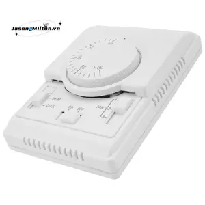 MT01 220VAC Phòng Cơ Nhiệt Điều Hòa Không Khí Quạt Cuộn Nhiệt Điều Khiển Nhiệt Độ Ấm Áp