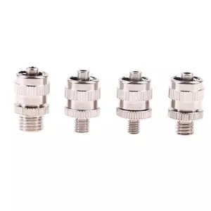 THÊM M4 M5 M6 M8 Vít Ren Mạ Đồng Kim Loại Luer Lo Adapter BSS